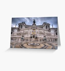 Altare della Patria - Vittorio Emanuele 1.0 Greeting Card