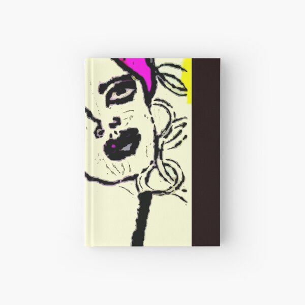 Mod Girl Dreaming Of Hair Removal Hardcover Journal