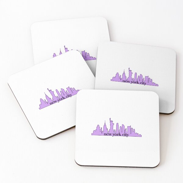 Item preview, nyc skyline - purple designed and sold by camilledash.