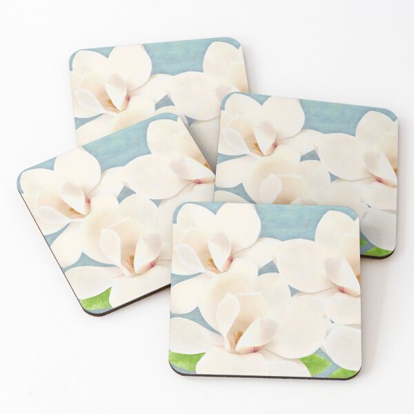 Item preview, Magnolia Grandiflora Flowers designed and sold by FineArtography.