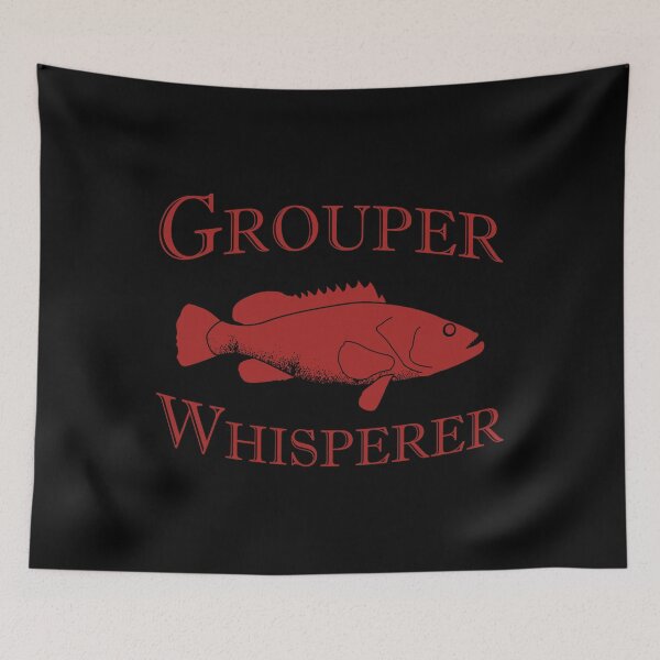 Item preview, Funny Fishing design - Grouper Whisperer designed and sold by jakehughes2015.