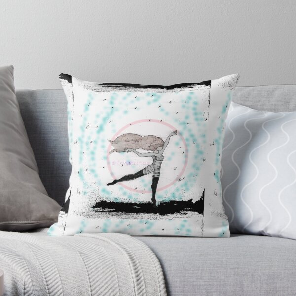 Pastel Longing Throw Pillow