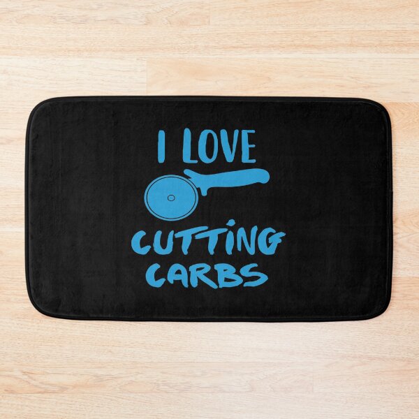 Item preview, Funny I Love Cutting Carbs This is How I Cut Carbs print designed and sold by jakehughes2015.