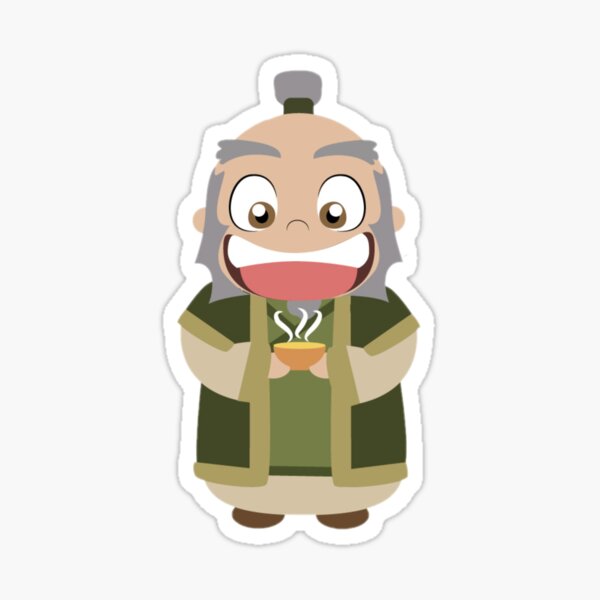 Item preview, uncle iroh cartoon designed and sold by kendralauu.