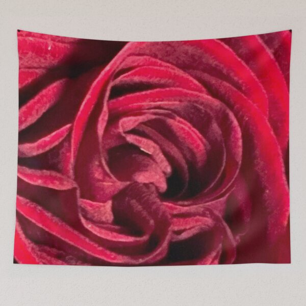 Item preview, Centre of a Red Rose magnified designed and sold by Hudson-Art.