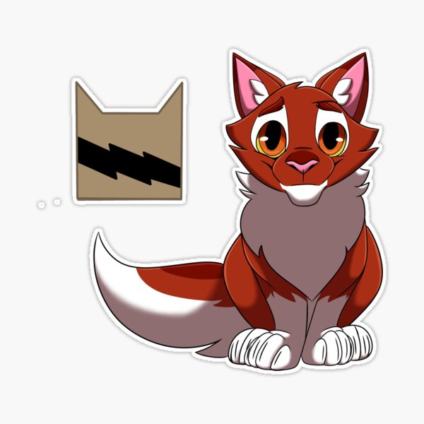 Sleekwhisker Icon Sticker for Sale by Lightthechirpet