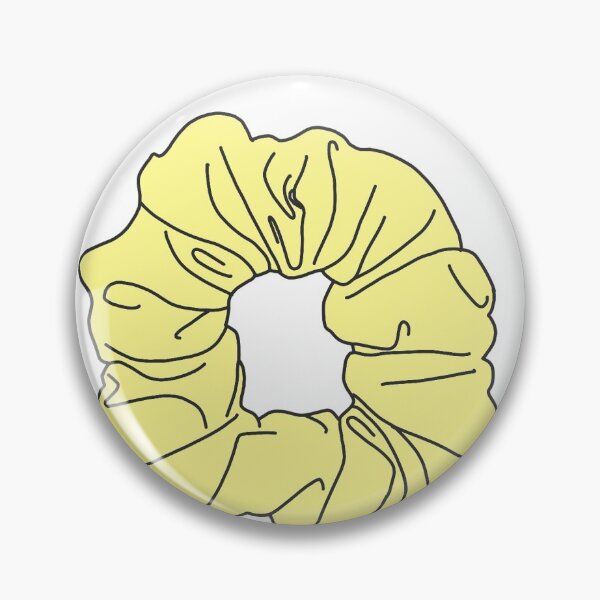 Item preview, Yellow Scrunchie designed and sold by stickersbylaurt.