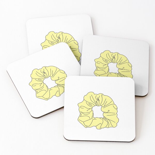 Item preview, Yellow Scrunchie designed and sold by stickersbylaurt.