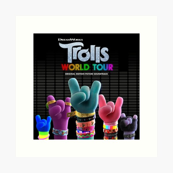 Trolls World Tour Art Prints for Sale | Redbubble | Poster