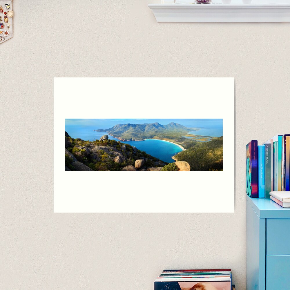 Wineglass Bay, Freycinet National Park, Tasmania Art Print