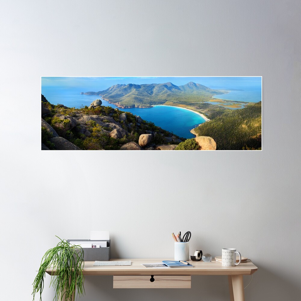 Wineglass Bay, Freycinet National Park, Tasmania Poster