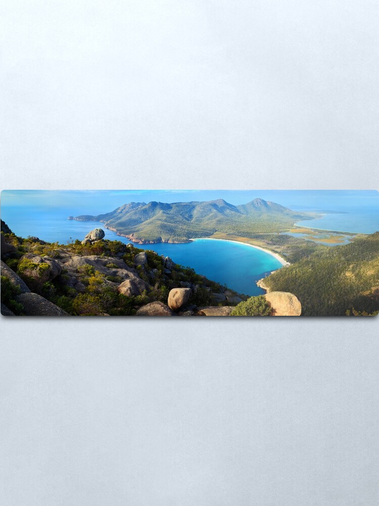 Alternate view of Wineglass Bay, Freycinet National Park, Tasmania Metal Print