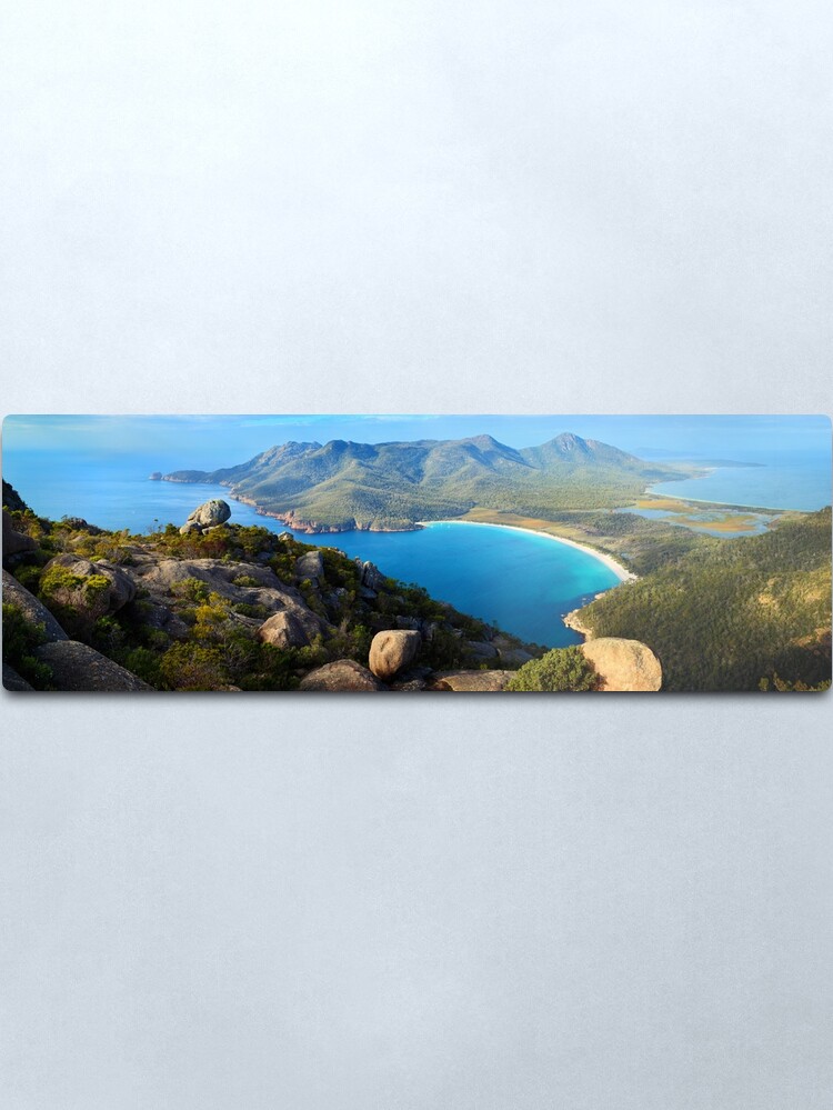 Alternate view of Wineglass Bay, Freycinet National Park, Tasmania Metal Print