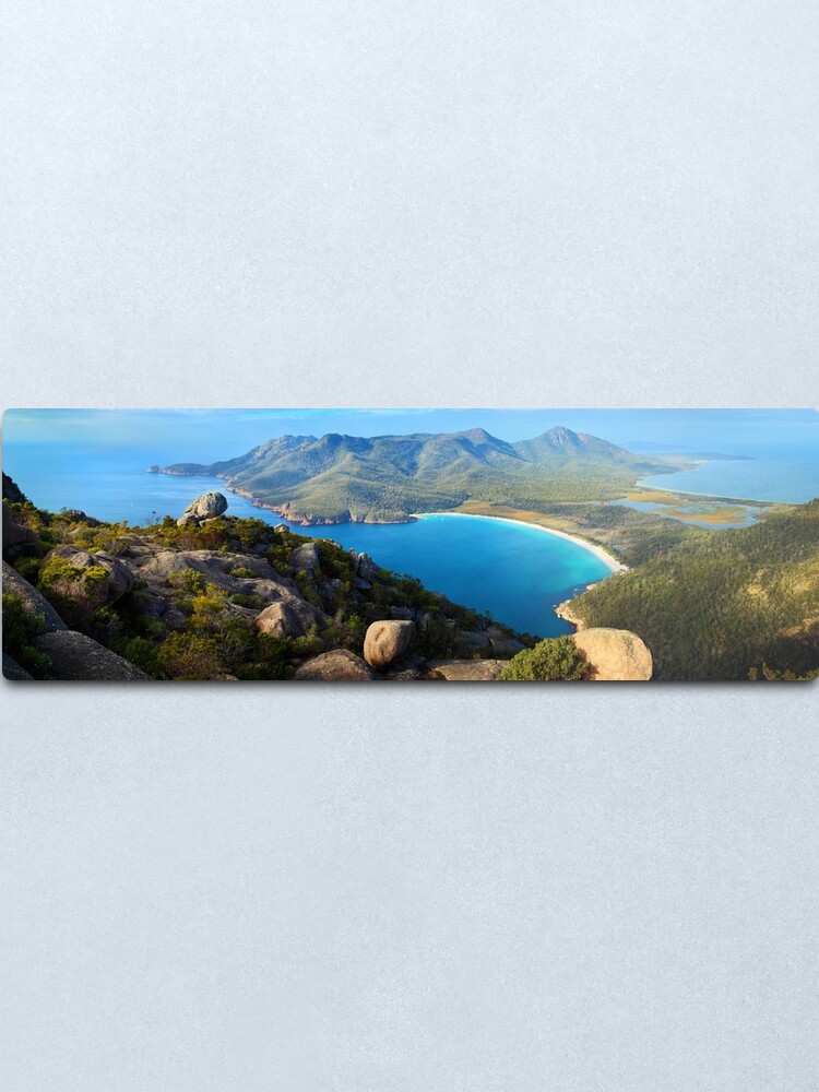 Alternate view of Wineglass Bay, Freycinet National Park, Tasmania Metal Print