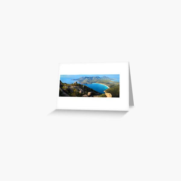 Wineglass Bay, Freycinet National Park, Tasmania Greeting Card