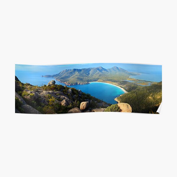 Wineglass Bay, Freycinet National Park, Tasmania Poster