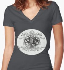 The seahorse Women's Fitted V-Neck T-Shirt
