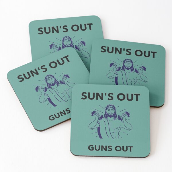 Item preview, Sun's Out Guns Out- Gym/ Fitness/ Active Wear designed and sold by thefunstreet.