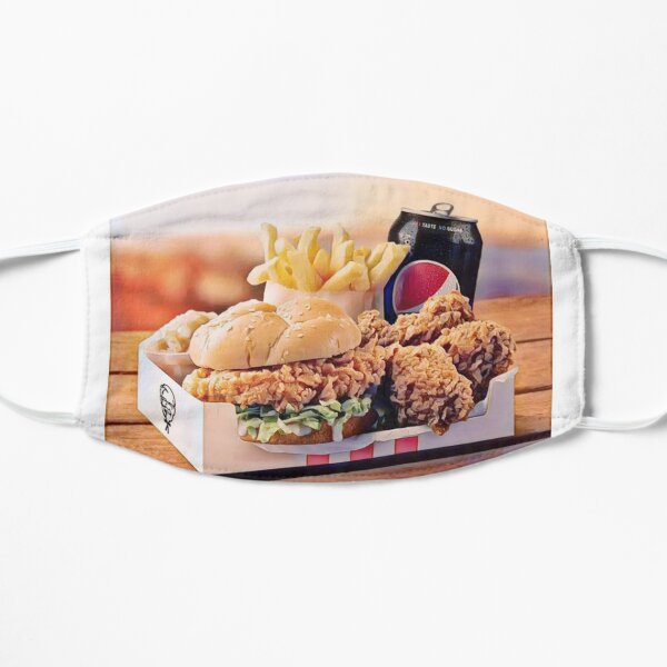 KFC Zinger Combo Flat Mask
