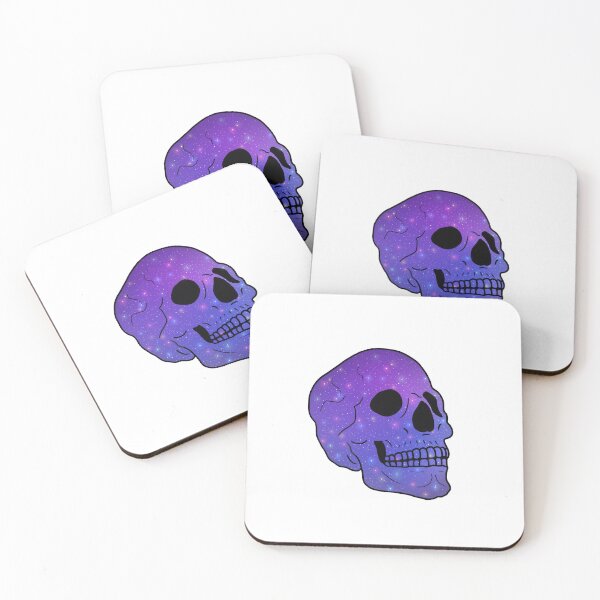 Item preview, Galaxy Skull - Purple designed and sold by MyBearNugget.