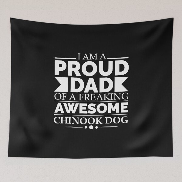 Item preview, Proud dad chinook Dog Dad Owner Father's Day designed and sold by losttribe.