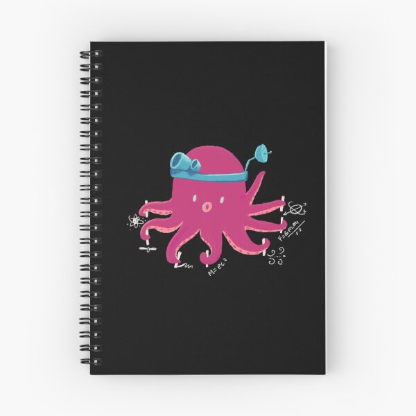 Item preview, Ally the Physicist Octopus designed and sold by llamanado.