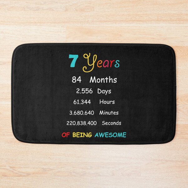 Item preview, 7 Years Old 7th Birthday Born in 2013 birthday gift designed and sold by BF-Designs.