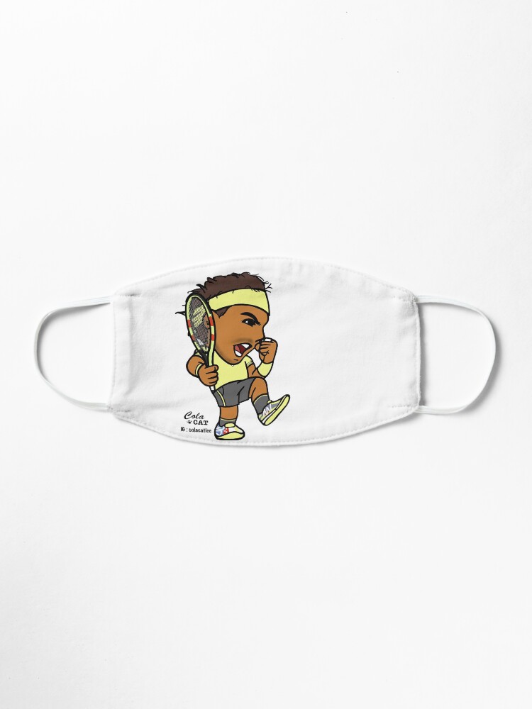"Rafael Nadal" Mask by Colacatlee | Redbubble