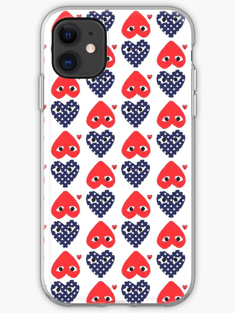 cdg play phone case