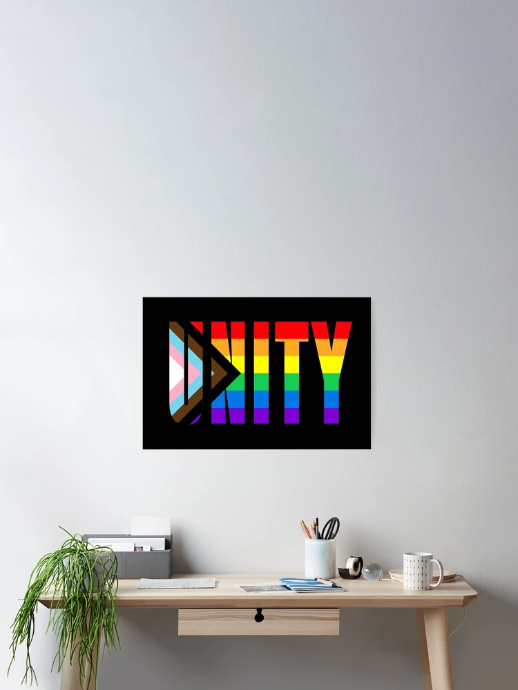 Thumbnail 2 of 3, Poster, UNITY designed and sold by WishingEel.