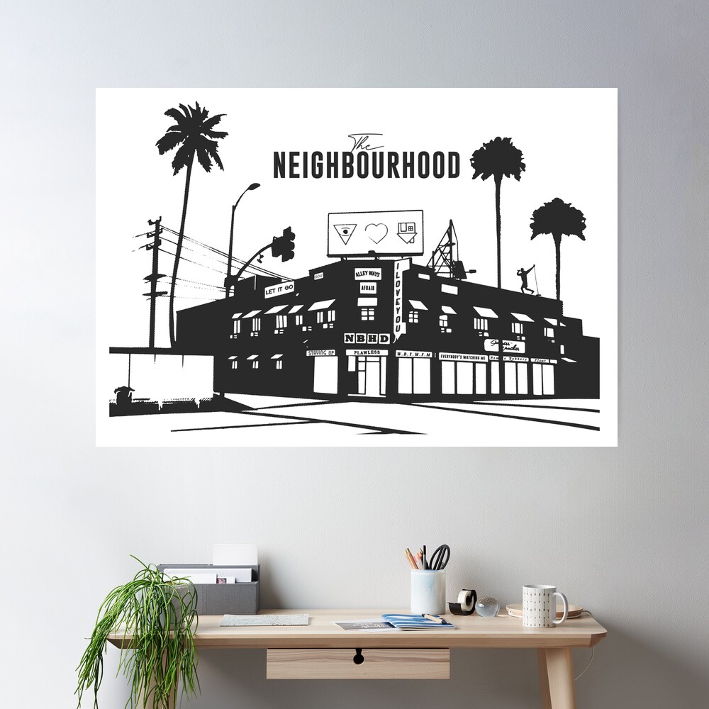 THE NEIGHBOURHOOD REFLECTIONS Canvas Art Poster And Wall Art