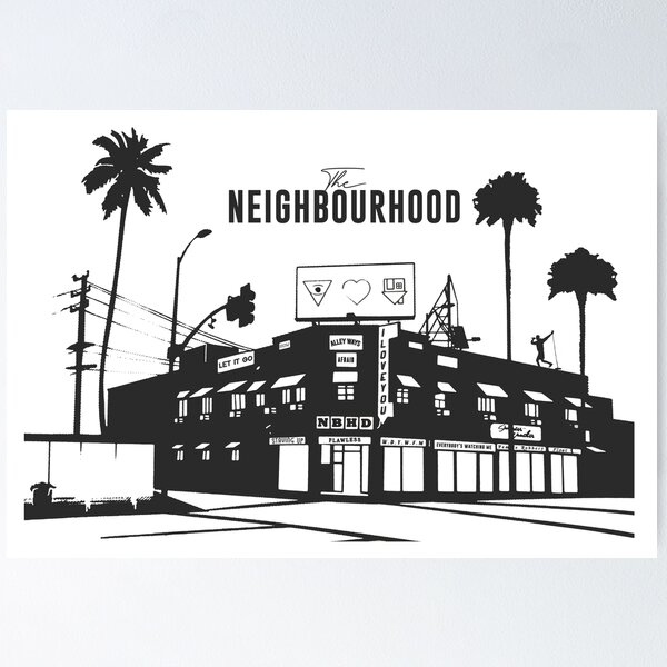 HFADY The Neighborhood Band Poster Canvas Posters for Room