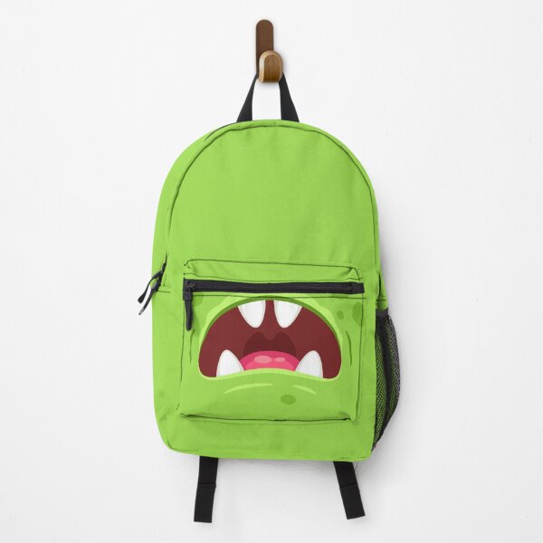 Item preview, Green Open Monster Mouth Frown Face 2 designed and sold by PupnkittyMania ⭐⭐⭐⭐⭐.