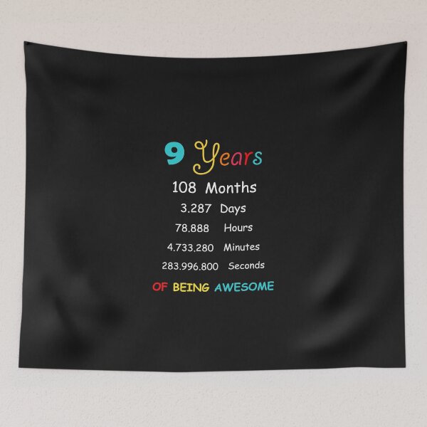 Item preview, 9 Years Old 9th Birthday Born in 2011 birthday gift designed and sold by BF-Designs.