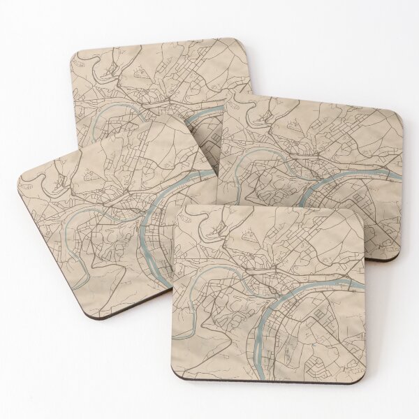 Item preview, Namur Sepia Map designed and sold by CPTVDesign.