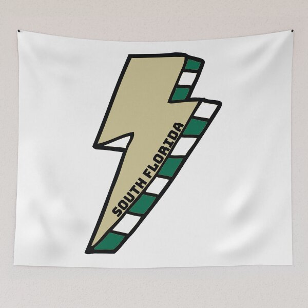 Item preview, USF University of South Florida Lightning Bolt designed and sold by kkosmicki.
