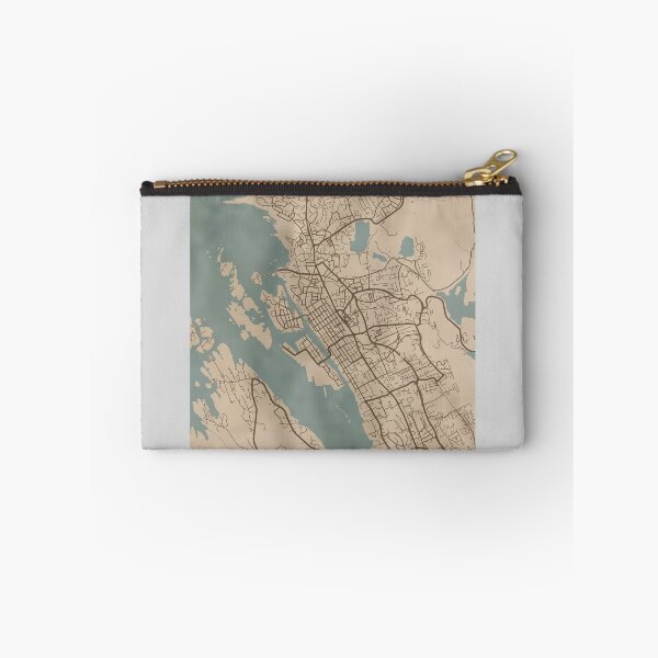 Item preview, Haugesund Sepia Map designed and sold by CPTVDesign.
