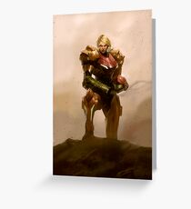 Portrait of a Bounty Hunter Greeting Card
