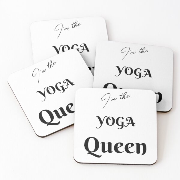Artikelvorschau,  Mit diesem lustigen Ich bin das Yoga Queen Design entworfen und verkauft von Cool-Cat-POD.