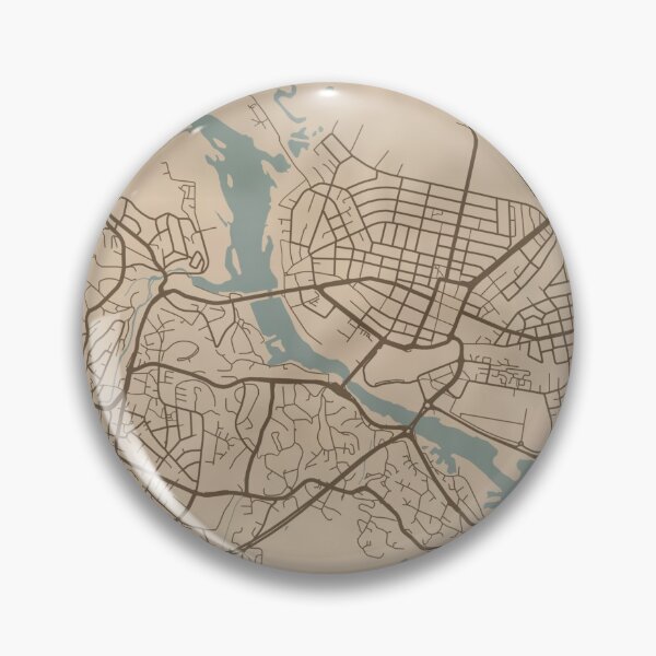 Item preview, Lillestrom Sepia Map designed and sold by CPTVDesign.