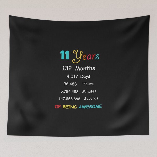Item preview, 11 Years Old 11th Birthday Born in 2009 birthday gift designed and sold by BF-Designs.