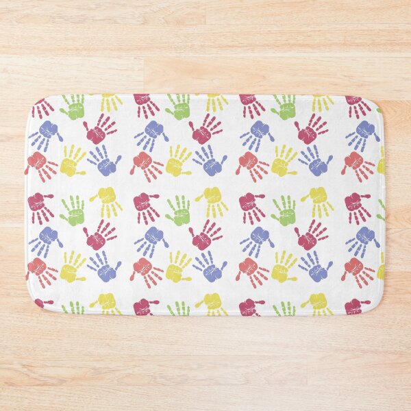 Item preview, Colored Hand Prints designed and sold by karwilberevivalcollection.