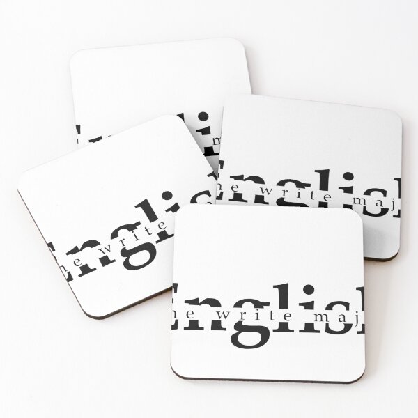 Item preview, English major designed and sold by ElanaFelber.