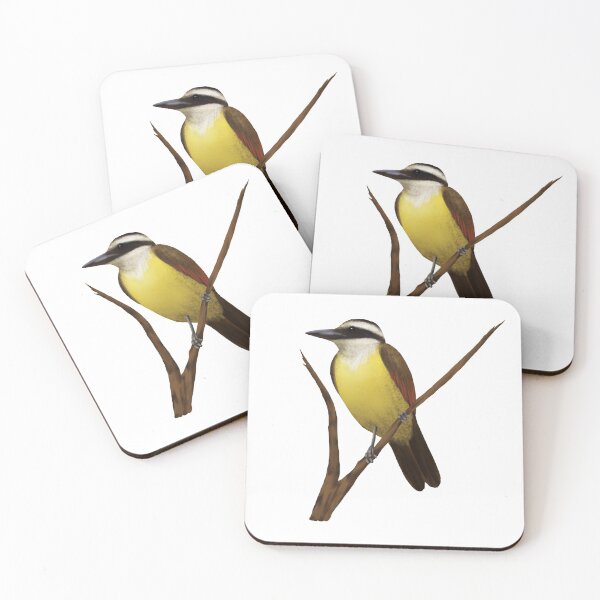 Item preview, Great Kiskadee (Pitangus sulphuratus) Digital Painting designed and sold by Inuyasha907.
