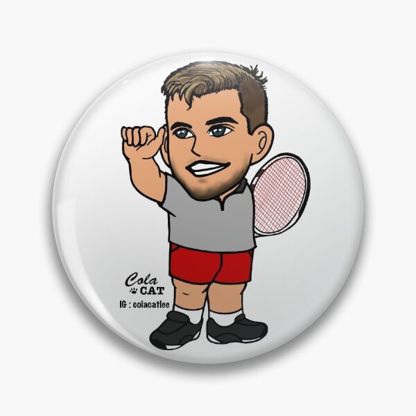 Item preview, Cute Dominic Thiem designed and sold by Colacatlee.