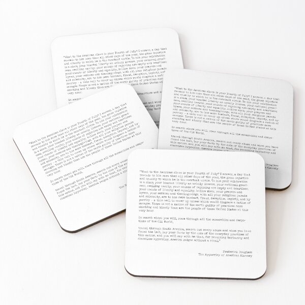 Item preview, The Hypocrisy of American Slavery by Frederick Douglass designed and sold by Anna Fok.