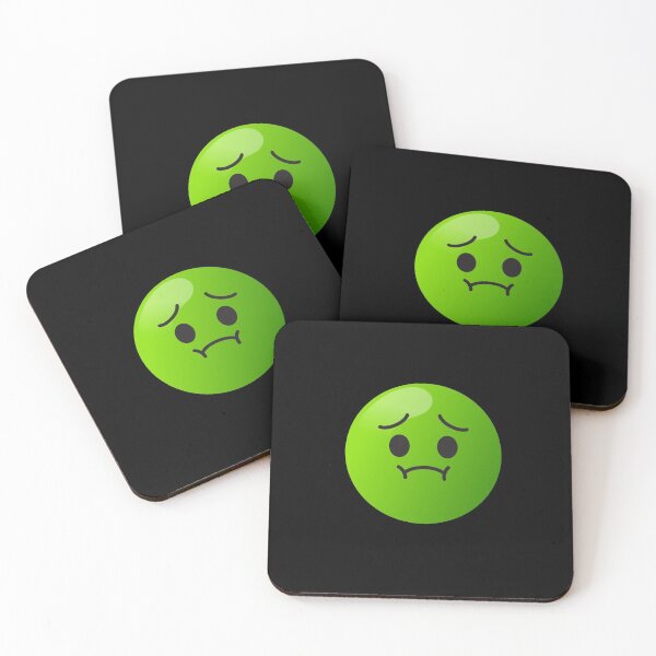 Item preview, Emoji of a sick worried face - Nauseated face  designed and sold by fahim96.
