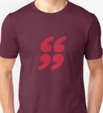 QUOTATION MARK Slim Fit T-Shirt