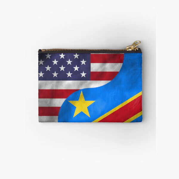 Item preview, USA and DR Congo Dual Flag Yin Yang Combination designed and sold by ockshirts.