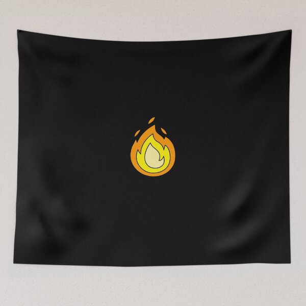 Item preview, Cartooned fire emoji - Lit emoji designed and sold by fahim96.